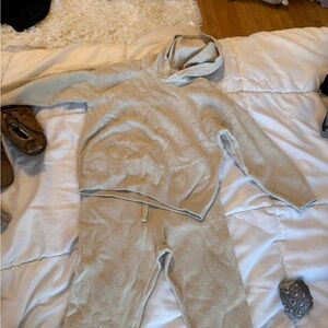 Zara Light Beige Knit Set